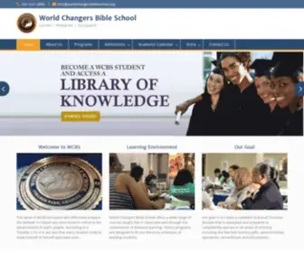 Worldchangersbibleschool.org(World Changers Bible School) Screenshot