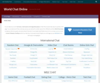 Worldchatonline.com(World Chat Online) Screenshot
