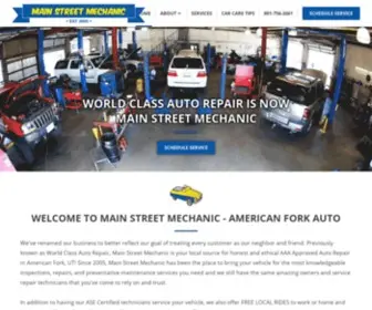 Worldclassautoservice.com(Main Street Mechanic) Screenshot