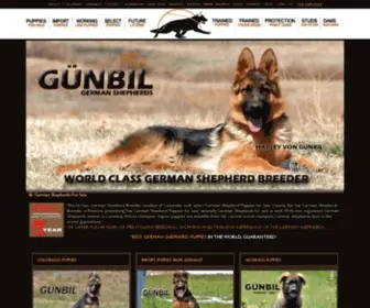 Worldclassgsd.com(German Shepherd Breeders) Screenshot