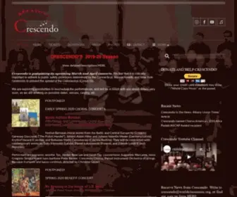 Worldclassmusic.org(CRESCENDO) Screenshot