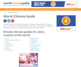 Worldclimateguide.co.uk(World Climate Guide) Screenshot