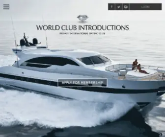 Worldclubintroductions.com(World Club Introductions) Screenshot
