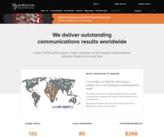 WorldcomGroup.com(The Worldcom Group®) Screenshot