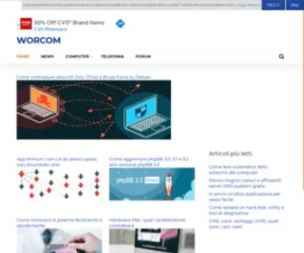 Worldcomputing.it(News e consigli informatici) Screenshot