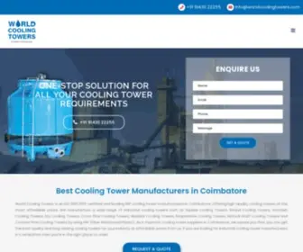 Worldcoolingtowers.com(Cooling Tower Manufacturers in Coimbatore) Screenshot