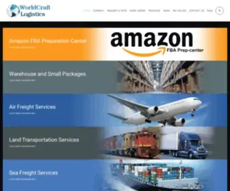 Worldcraftlogistics.com(International Transportation and Consulting Services) Screenshot