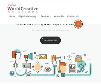 Worldcreativesolutions.com(World Creative Solutions) Screenshot