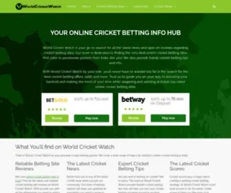 Worldcricketwatch.com Screenshot