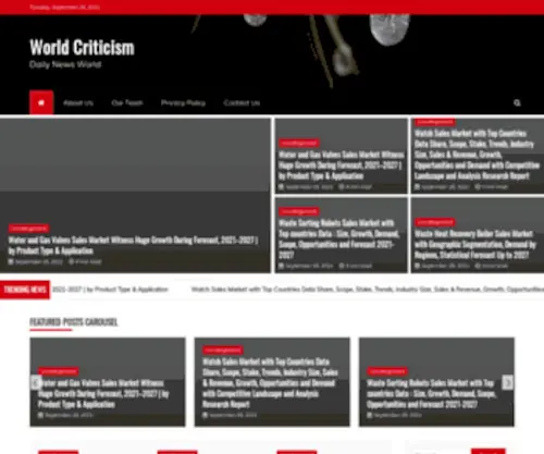 Worldcriticism.com(World Criticism) Screenshot
