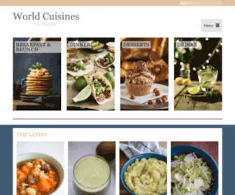 Worldcuisines.net(Worldcuisines) Screenshot