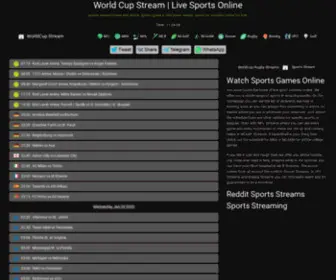 Worldcupstream.me(WorldCup Streams) Screenshot