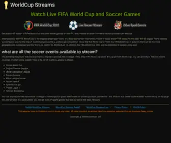 Worldcupstream.pm(Dit domein kan te koop zijn) Screenshot