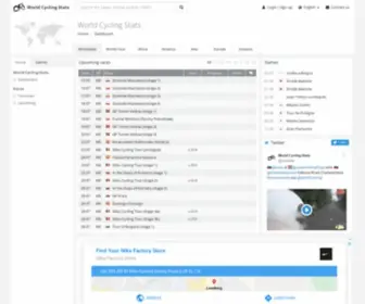 Worldcyclingstats.com(World Cycling Stats) Screenshot