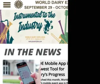 Worlddairyexpo.com(World Dairy Expo) Screenshot