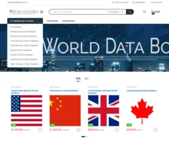 Worlddatabox.com(Buy Email Database) Screenshot