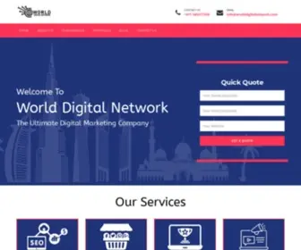 Worlddigitalnetwork.com(World Digital Network) Screenshot