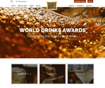 Worlddrinksawards.com(World Drinks Awards) Screenshot