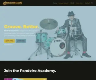 Worlddrumlessons.com(World Drum Lessons) Screenshot