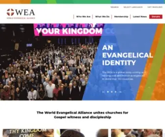 Worldea.org(World Evangelical Alliance) Screenshot