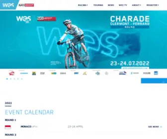 Worldebikeseries.com(Homepage) Screenshot