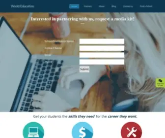 Worldeducation.net(Online Certificate Courses) Screenshot