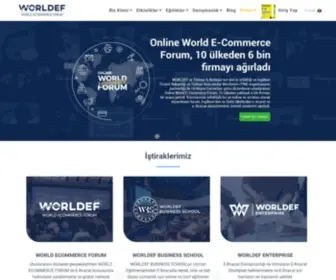 Worldef.net(Uluslararası E) Screenshot