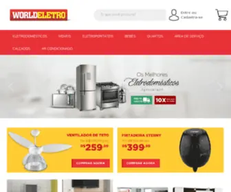 Worldeletro.com(WorldEletroBR) Screenshot