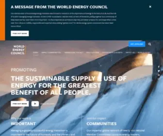 Worldenergy.org(World Energy Council) Screenshot