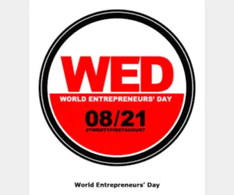 Worldentrepreneursday.org(World Entrepreneurs' Day 2022) Screenshot