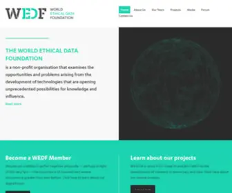 Worldethicaldata.org(The World Ethical Data Foundation) Screenshot