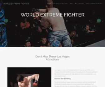 Worldextremefighter.com(World Extreme Fighter) Screenshot