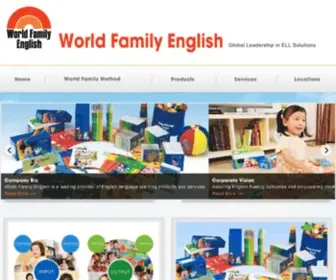 Worldfamilyenglish.com(World Family English) Screenshot