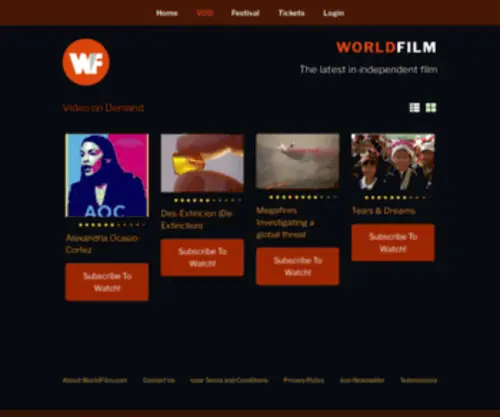 Worldfilm.com(Generic One) Screenshot