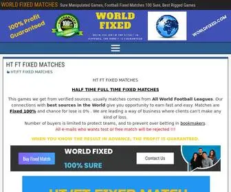 Worldfixed.com(BEST FIXED MATCHES) Screenshot