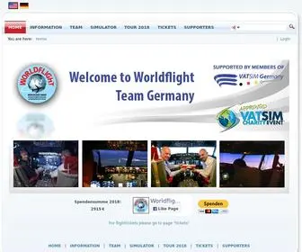 Worldflightteam.de(WorldFlightTeam) Screenshot