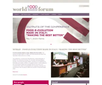 Worldfoodforum.eu(World Food Forum) Screenshot