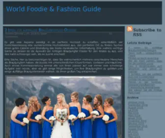 Worldfoodieguide.com(World Foodie Guide) Screenshot