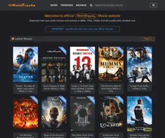 Worldfree4U.download(The Official Home of Worldfree4u.trade Movies) Screenshot