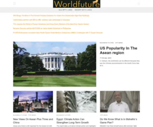 Worldfuturetv.com(Future World) Screenshot