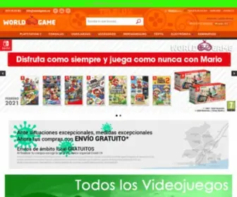 Worldgame.es(Tu tienda de consolas y videjuegos) Screenshot