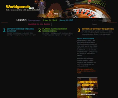 Worldgamelr.com(Worldgamelr) Screenshot