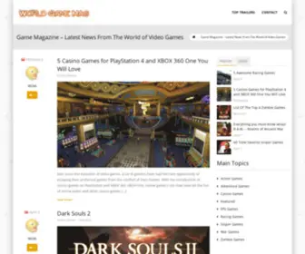 Worldgamemag.com(Game Magazine) Screenshot