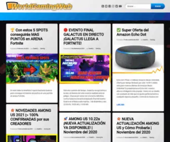 Worldgamingweb.com(Comunidad Gaming en Español) Screenshot