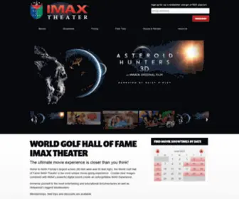 Worldgolfimax.com(World Golf Hall of Fame IMAX Theater) Screenshot