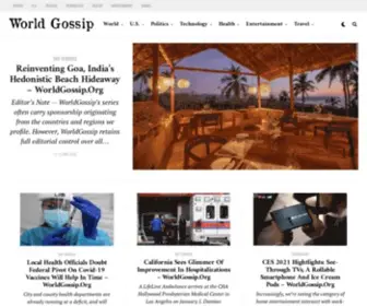 Worldgossip.org(World News) Screenshot