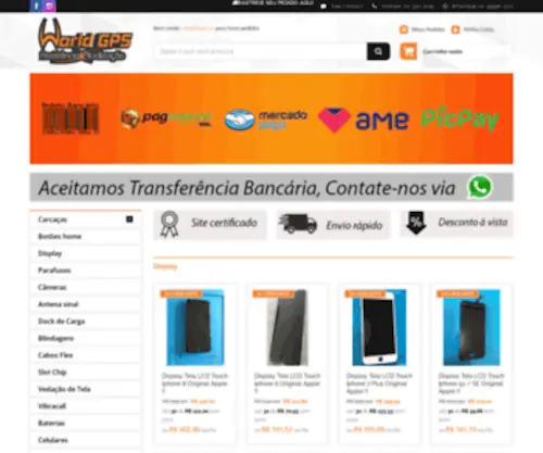 Worldgps.com.br(WORLD GPS) Screenshot