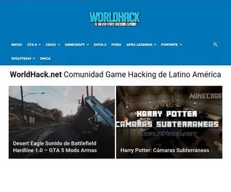 Worldhack.net(Descargar ROMs e ISOs para Nintendo) Screenshot