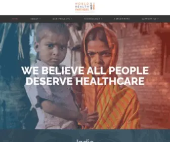 Worldhealthpartners.org(World Health Partners) Screenshot