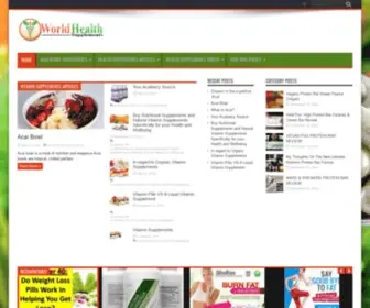 Worldhealthsupplements.com(World Health Supplements) Screenshot